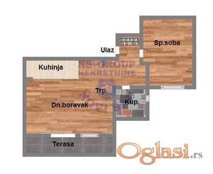 Dvosoban stan na Adicama