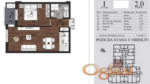 Sjajna izgradnja na TOP lokaciji -43m2