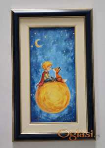 Ulje na platnu - Svet malog princa, prelepa slika!