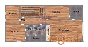 Četvorosoban u izgradnji 83m2