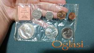 Cook Islan coin set 1972