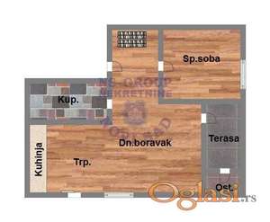 49m2 u novoj izgradnji, Karagača - Petrovaradin