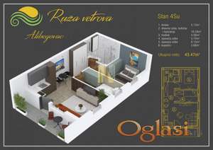 Dvoiposoban stan u kompleksu - direktna prodaja (bez provizije)