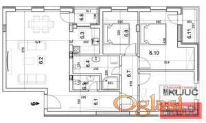 TELEP, 91m2, Četvorosoban sa pdv