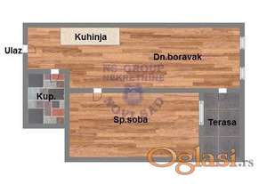 Na prodaju ODLICAN dvosoban na Telepu!