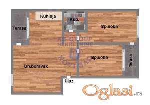 Trosoban, 75m2 Miseluk