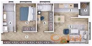 NOVI SAD - SOMBORSKA RAMPA - 64.00 m2