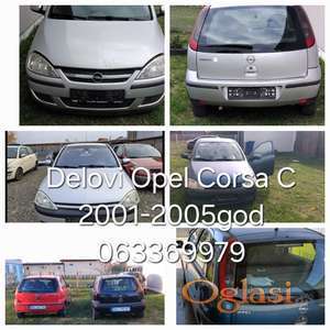 Delovi Opel Corsa C 2001-2005 god