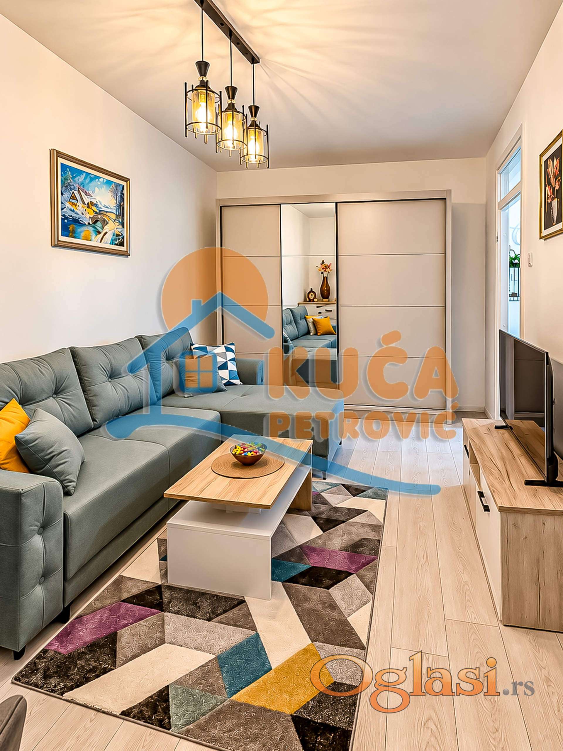 one-and-a-half-room apartment at Čaira, 40m2 — photo