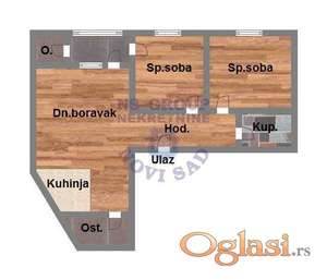 Trosoban stan u izgradnji na Salajci