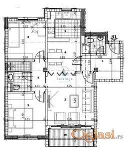 Lion, lux novogradnja, 68.38 m2, cena + pdv