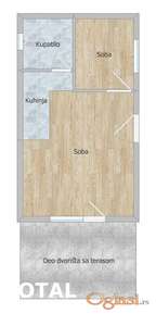 Stan VETERNIK,CENTAR - 28 m2 54000 €, ID: 1102221