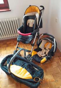 Kolica za decu 3 u 1: kolica, nosiljka i auto sedište (jaje)
