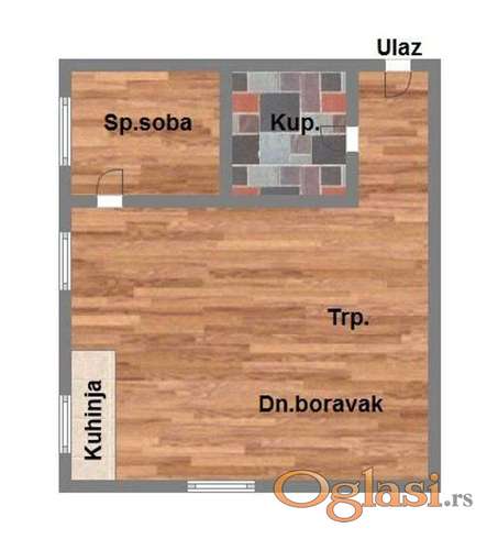 542690-Jednoiposoban-34m2-Veternik