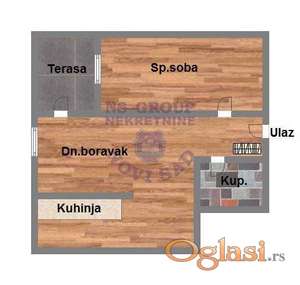 Dvosoban 42m2 Bulevar Patrijarha Pavla