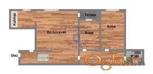 Trosoban - 80m2 - Nova Detelinara