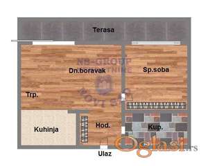 Dvosoban stan  - Sremska Kamenica