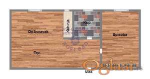 Dvosoban stan 40m2 u Futogu
