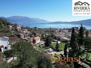 Prodaja zemljiste pogled na more Baosic Boka Kotorska