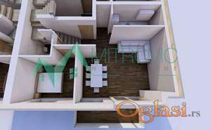 Na prodaju stan u Sremskoj Kamenici 85m2 - kvalitetna gradnja, vrhunski materijali, mirno i zeleno okruženje; povrat PDV-a 
