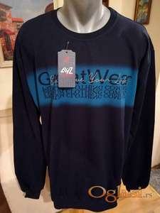 Novi muski pamucni duks Mastiff u velikom broju 3XL Teget Novo