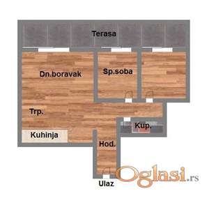 ~ Dvoiposoban stan u izgradnji na Telepu ~