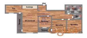 Odlična izgradnja - Petrovaradin - 81m2 - sa pdv-om