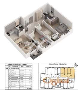 Novogradnja- centar Novog Sada - bez provizije !! ID#4825