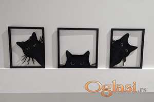 Dekoracija za zid mačke