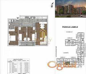 Četvorosoban stan 82m² na prodaju – savršena prilika za porodicu