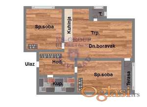 Trosoban stan na Adicama u izgradnji