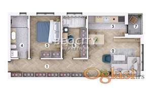 Novi Sad, Novo Naselje, , 3.0, 59m2