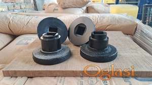 Polutuljak za osovinu 35 x 35 mm