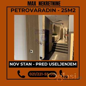 Jednosoban stan u izgradnji-Stari Majur,Petrovaradin