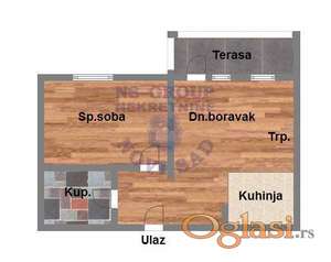 Jednoiposoban 45m2 Mišeluk