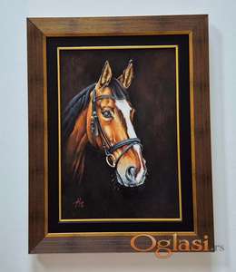 Ulje na platnu - Portret Lepotana, prelepo!