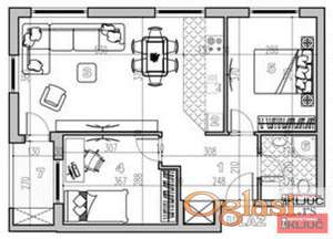 PETROVARADIN, 59m2, Dvoiposoban sa pdv, Izgradnja