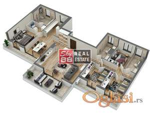 5,0 Vozdovac , Trosarina , lux , nov penthouse ID#2541