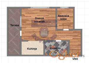Dvosoban stan u Izgradnji na Petrovaradinu! Uselenje polovina 2023!