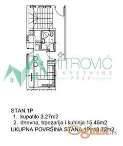 Novi Sad, Veternička rampa - Dvoiposoban stan, 61 m2, nov, neuseljavan 