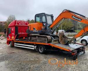 Prevoz Minibagera do 6 tona.