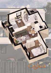 Novi Sad, Lipov gaj, odlican dvoiposoban stan sa povratom PDV-a