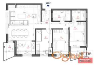 SREMSKA KAMENICA, 99m2, Četvorosoban sa pdv, Izgradnja, Renomiran investitor