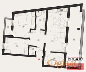 PODBARA, 93m2, Troiposoban sa pdv