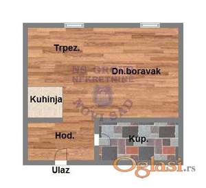 Garsonjera, 24m2 Adice