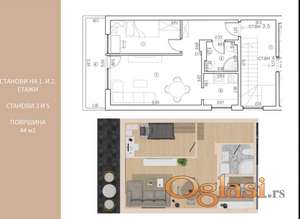 TOP PONUDA, PO IZUZETNO PRIVLAČNOJ CENI, S.KAMENICA, JEDNOIPOSOBAN