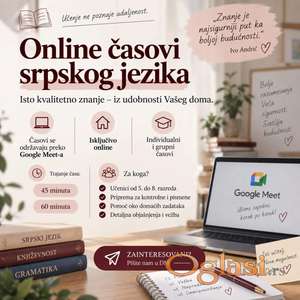 Privatni online časovi srpskog jezika 5-8.razred