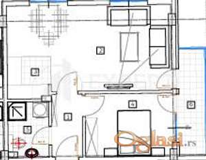 Novogradnja na Panteleju, 1.5, 43.99 m2