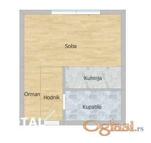 Stan NOVI SAD,GRBAVICA - 20 m2 61800 €, ID: 1099201