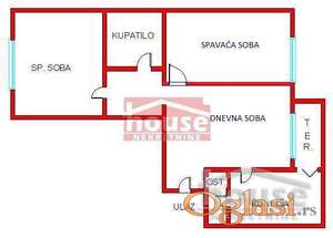 NOVI SAD - STANICA - 69m2 - 450 evra